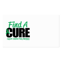 Cerebral Palsy Find A Cure Business Card Template