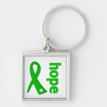 Cerebral Palsy Hope Ribbon Key Chain