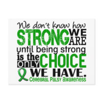 Cerebral Palsy How Strong We Are