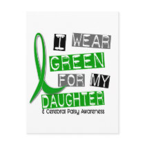 Cerebral Palsy I Wear Green For My Daughter 37