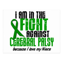 Cerebral Palsy In The Fight For My Niece 1 Post Cards
