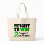 Cerebral Palsy In The Fight To Win Canvas Bag