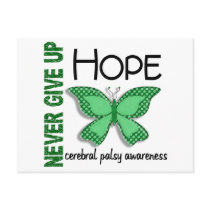 Cerebral Palsy Never Give Up Hope Butterfly 4.1