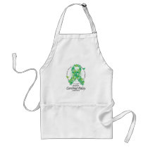Cerebral Palsy Ribbon of Butterflies Aprons