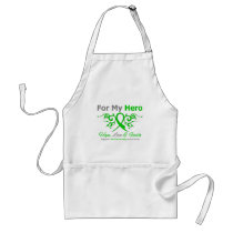 Cerebral Palsy Tribal Ribbon Hero Apron