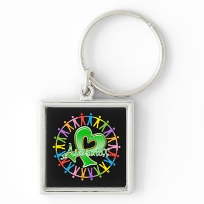 Cerebral Palsy Unite in Awareness Key Chains by giftsforawareness