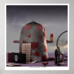 ceremonial cats II ( cat no. 6 ) posters