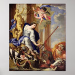 Ceres Vanquishing the Attributes of War Print