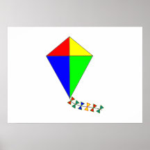 Cerf-volant Affiches