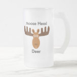 Cerfs communs principaux de Head_Moose d'orignaux Mugs