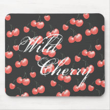 Cerise sauvage tapis de souris