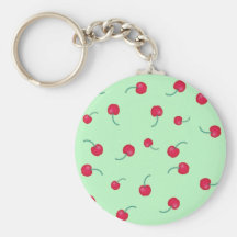 Cerises mignonnes porte-clé