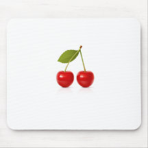 Cerises rouges tapis de souris