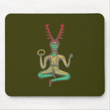 Cernunnos keltischer Gott celtic god Mousepad