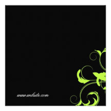 certificat-prime 311-Roxy vert solide Invitations