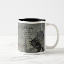 Certificate issued by the Worshipful Master Coffee Mug