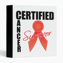 Certified Cancer Survivor - Blood Cancer Binders