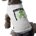 Certified Cancer Survivor - Lymphoma Doggie Shirt