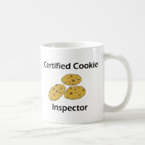 Certified Cookie Inspector mugs