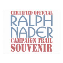 Certified Nader Post Card