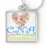 Certified Nurse Necklace Keychain