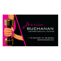 Certified Personal Trainer Business Card
