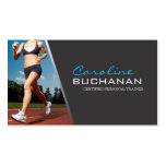 Certified Personal Trainer Business Card Templates