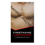 Certified Personal Trainer Template Business Card