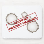 Certified Project Manager Mouse Pad