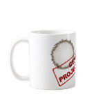 Certified Project Manager Stained Coffee Mug