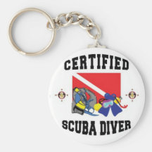 Certified Scuba Diver Keychain