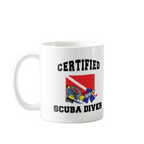 Certified SCUBA Diver Mugs