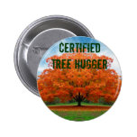 certified tree hugger pins