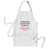 "Certifiied" Barber Apron