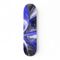 Cerulean Abstract Skateboard - V2