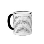 CERVANTES, I suppose? - Mug-400 Years QUIXOTE taza