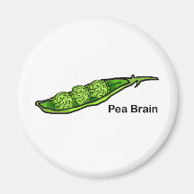 Cerveau de pois aimants pour réfrigérateur