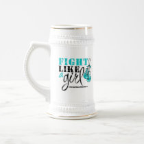 Cervical Cancer Awareness Fight Like a Girl Mug
