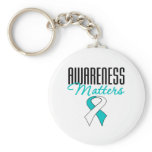 Cervical Cancer Awareness Matters Key Chain