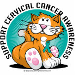 Cervical Cancer Cat photo sculptures