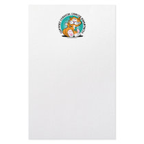 Cervical Cancer Cat Stationery Paper