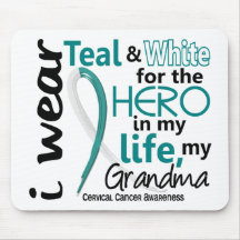 Cervical Cancer For My Hero My Grandma 2 Mouse Pads