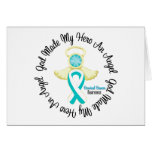 Cervical Cancer God Made My Hero An Angel Greeting Cards