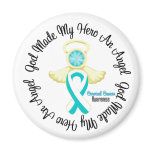 Cervical Cancer God Made My Hero An Angel Refrigerator Magnets