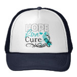 Cervical Cancer Hope Love Cure Mesh Hats