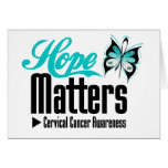 Cervical Cancer HOPE MATTERS Cards