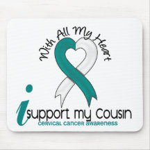 Cervical Cancer I Support My Cousin Mouse Pad