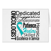 Cervical Cancer Oncologist Collage Cards