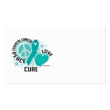 Cervical Cancer PLC Business Card Templates