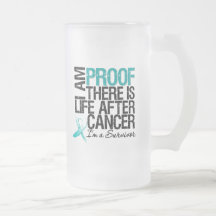 Cervical Cancer Proof There is Life After Cancer Coffee Mugs